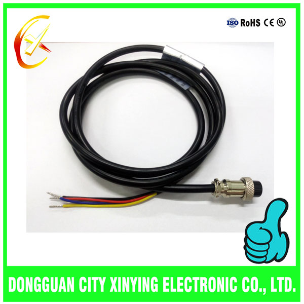 OEM custom made aviation connector cable assembly