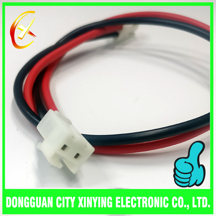 2 pin 3.96mm JST connector male to female wire harness