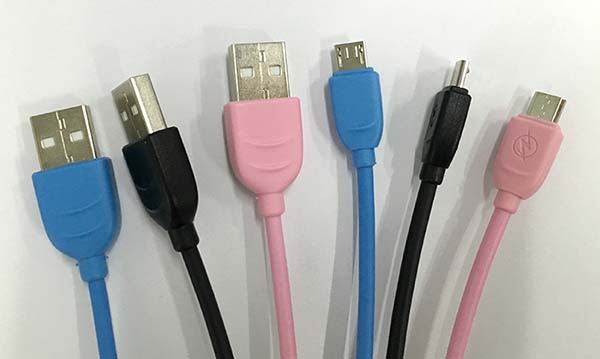 Promotion TPE micro USB android data charging cable