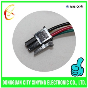 OEM custom made double row molex connector cable assembly
